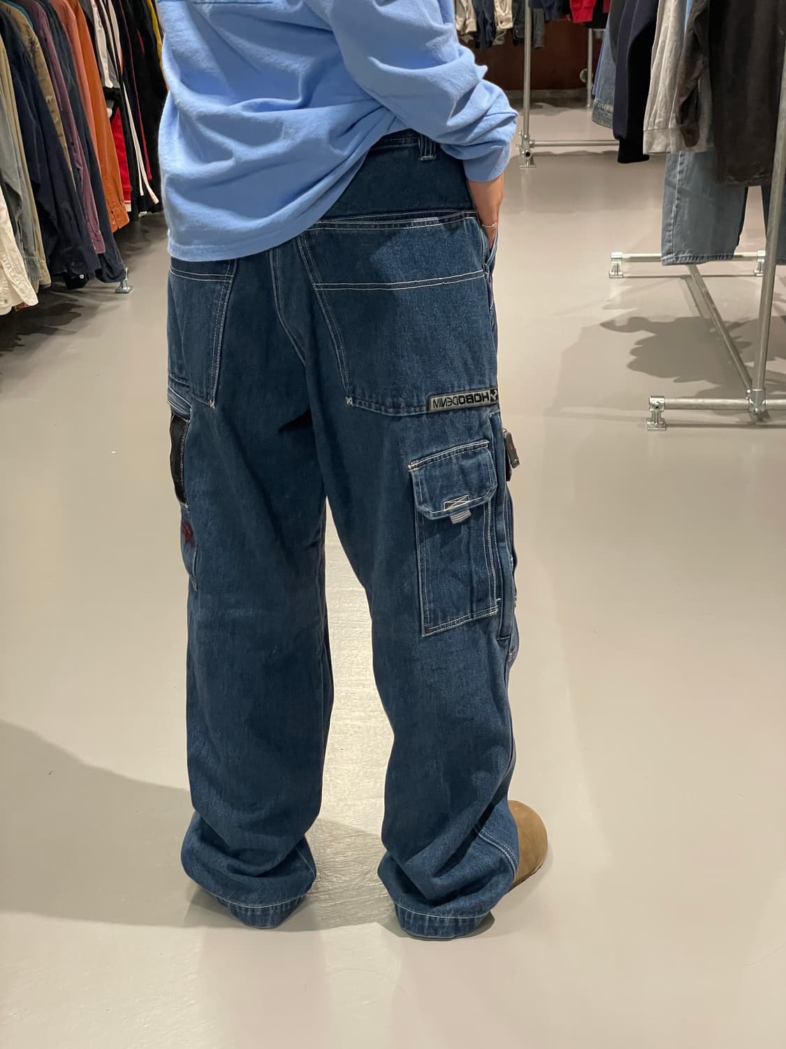 빈티지 힙합 데님 팬츠 상품이미지4