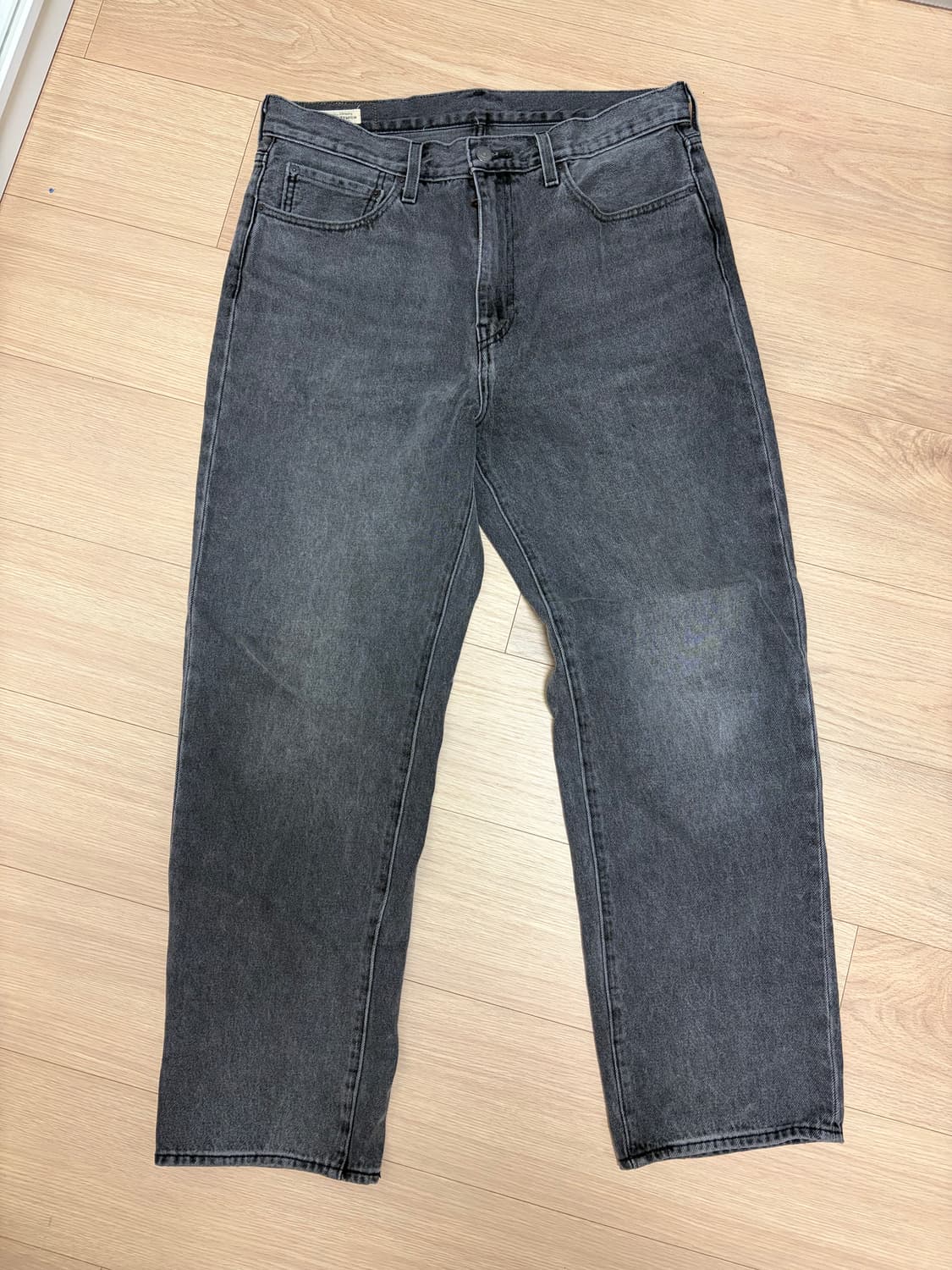 (34*32)리바이스 568 블랙 상품이미지1