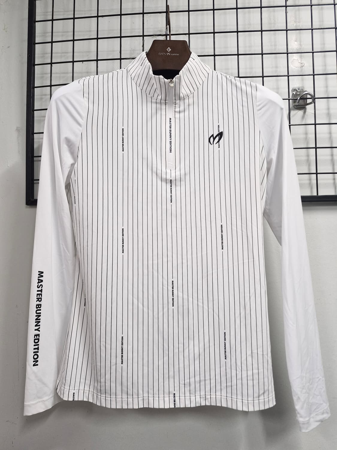 95M/55-66 마스터바니에디션 기능성 반집업 긴팔티. 상품이미지1