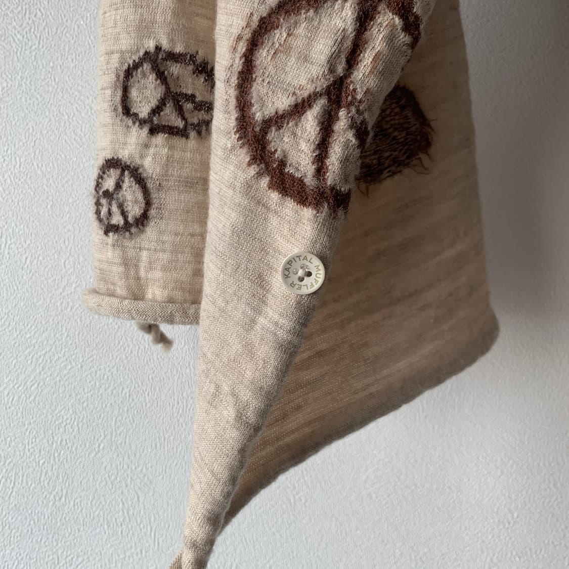 축융 울 피스마크 HAPPY 머플러 상품이미지7