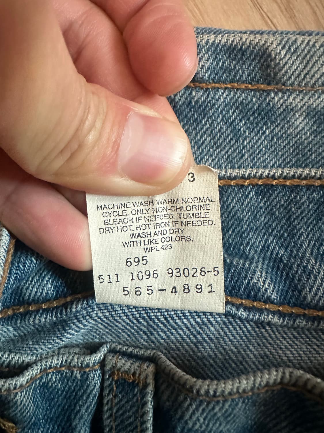 90s 리바이스 565 (made in U.S.A) 30사이즈 상품이미지7