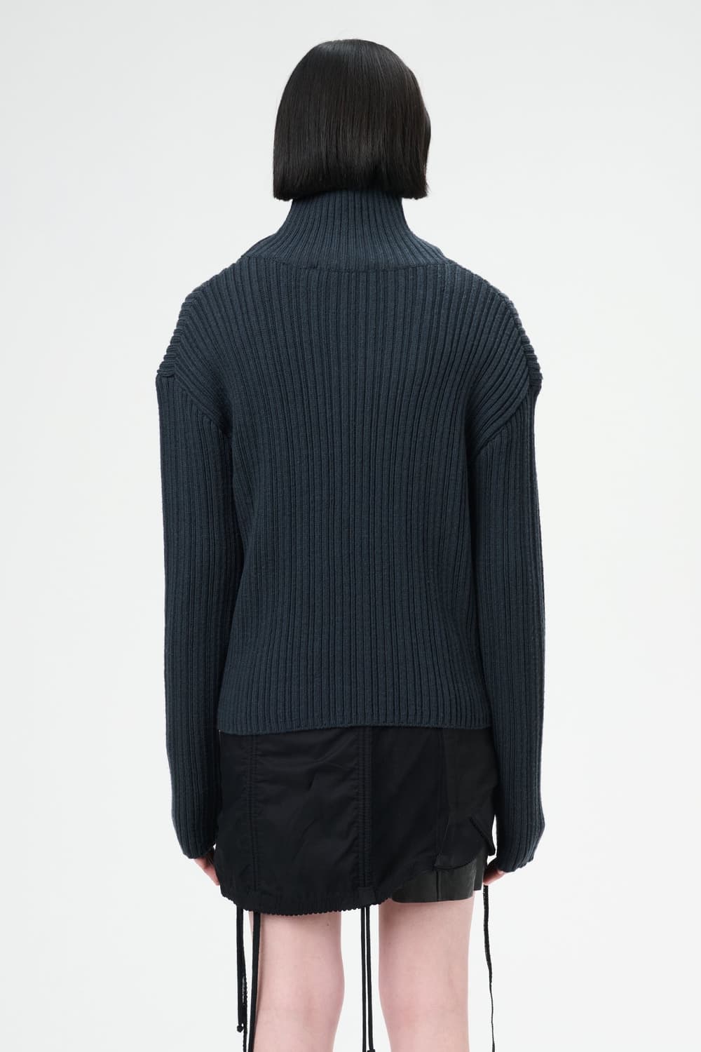 [34,36]아워레가시 COMPACT FUNNEL 니트 상품이미지4