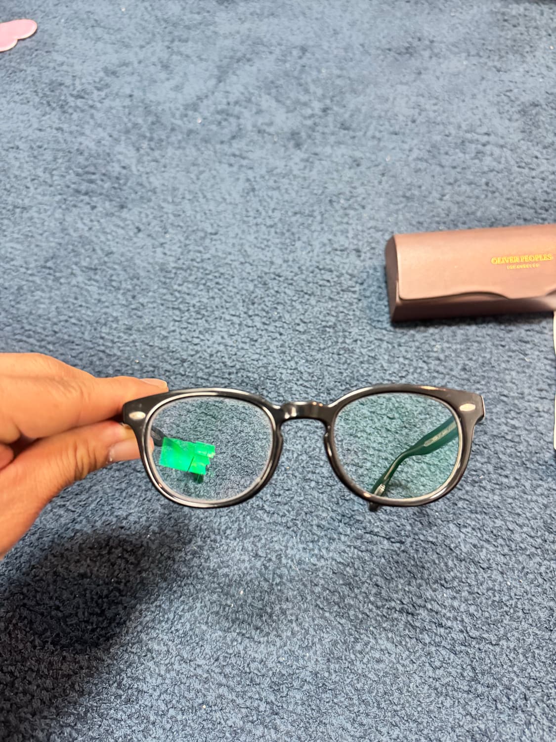 올리버피플스 쉘드레이크 블랙 안경 상품이미지8