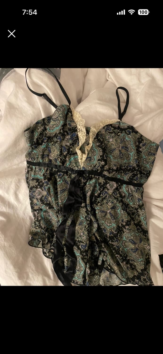 오츠 빈티지 동양풍 자개 슬립 상품이미지1