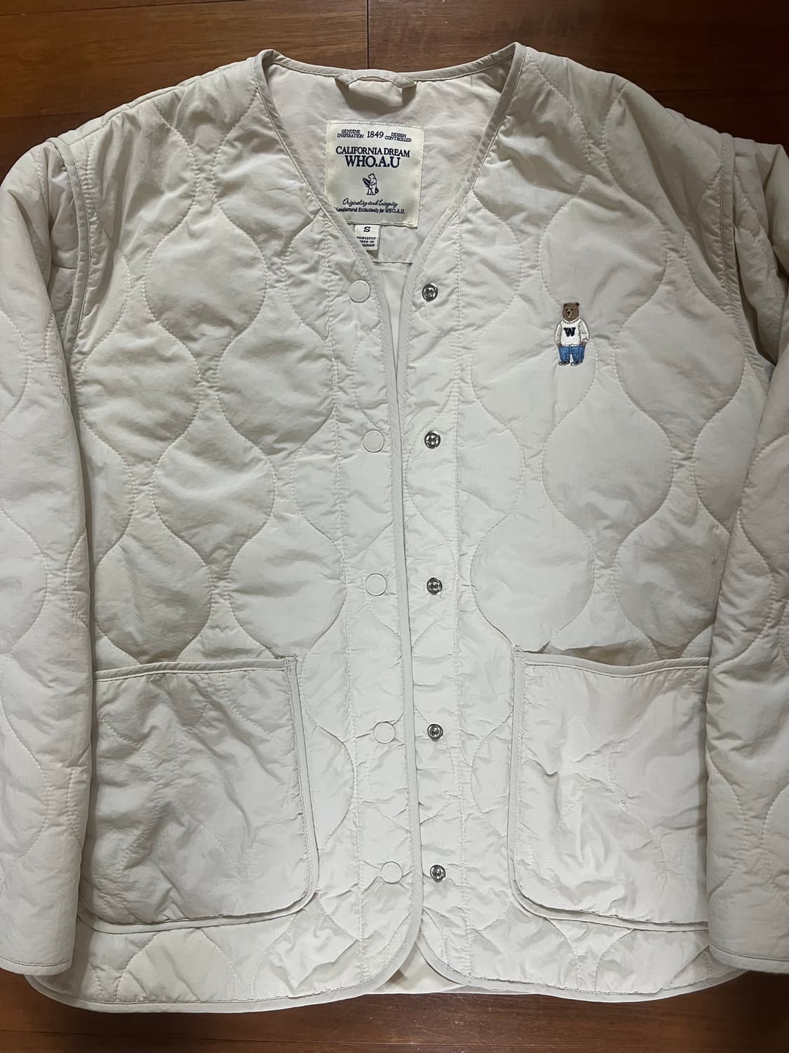 후아유 퀄팅 자켓 상품이미지1