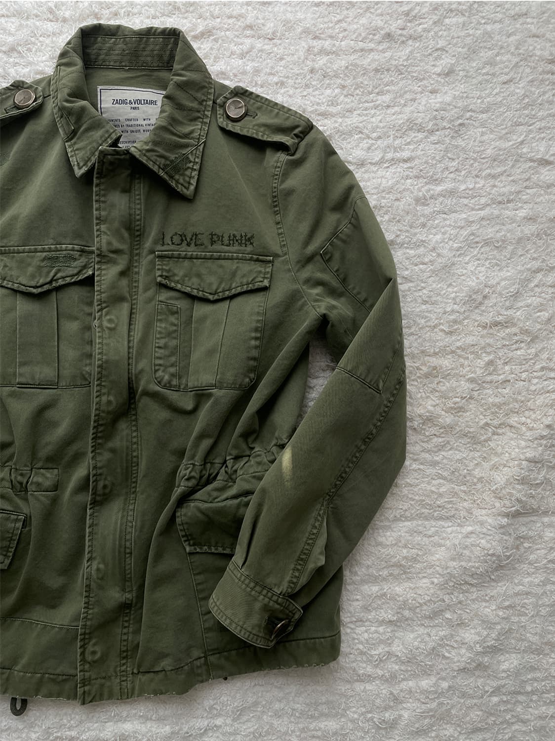 쟈딕앤볼테르 빈티지 밀리터리 자켓 상품이미지4