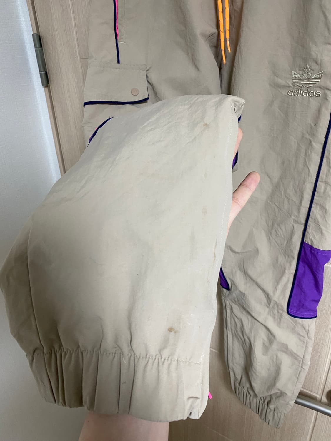 아디다스 아디플로어 우븐 트랙팬츠 L 상품이미지9