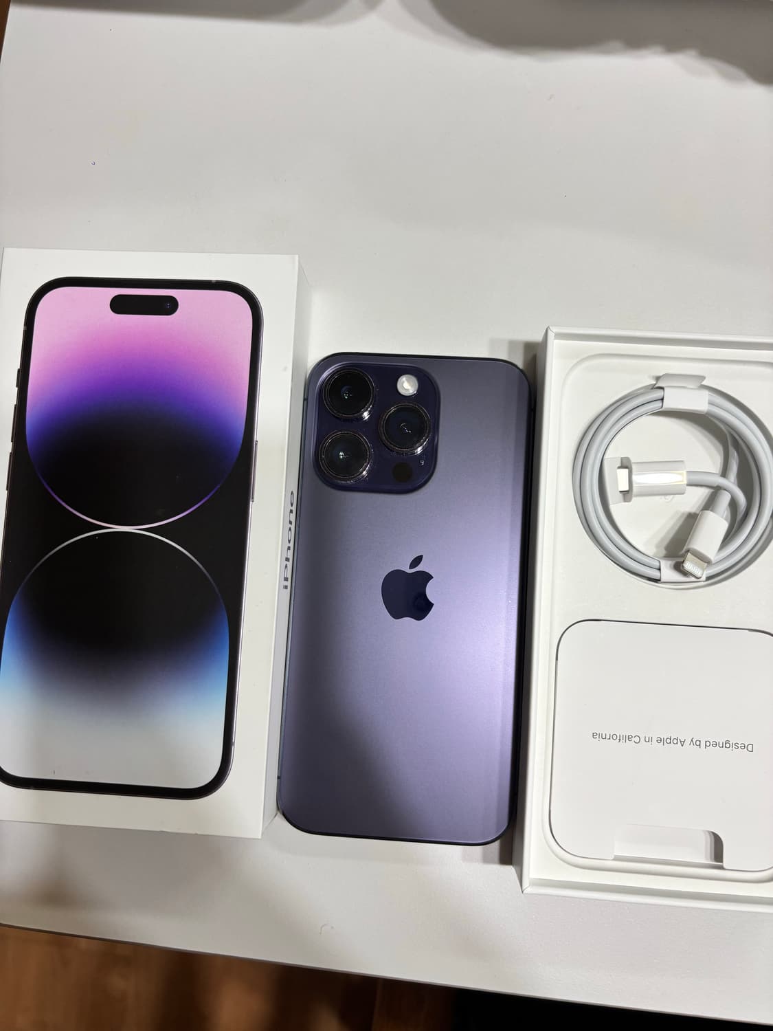 아이폰14pro 딥퍼플 128기가 급처 상품이미지1
