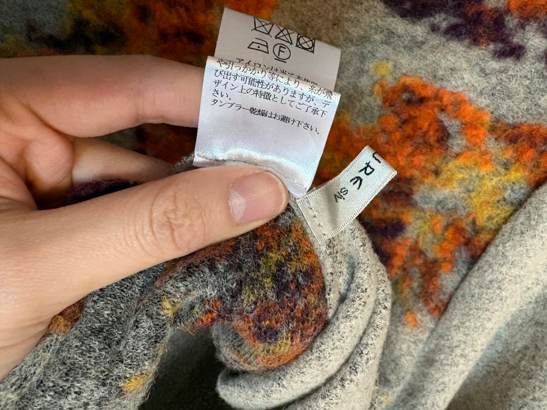 Sic 고급스러운 플라워 니트 Japan 상품이미지6