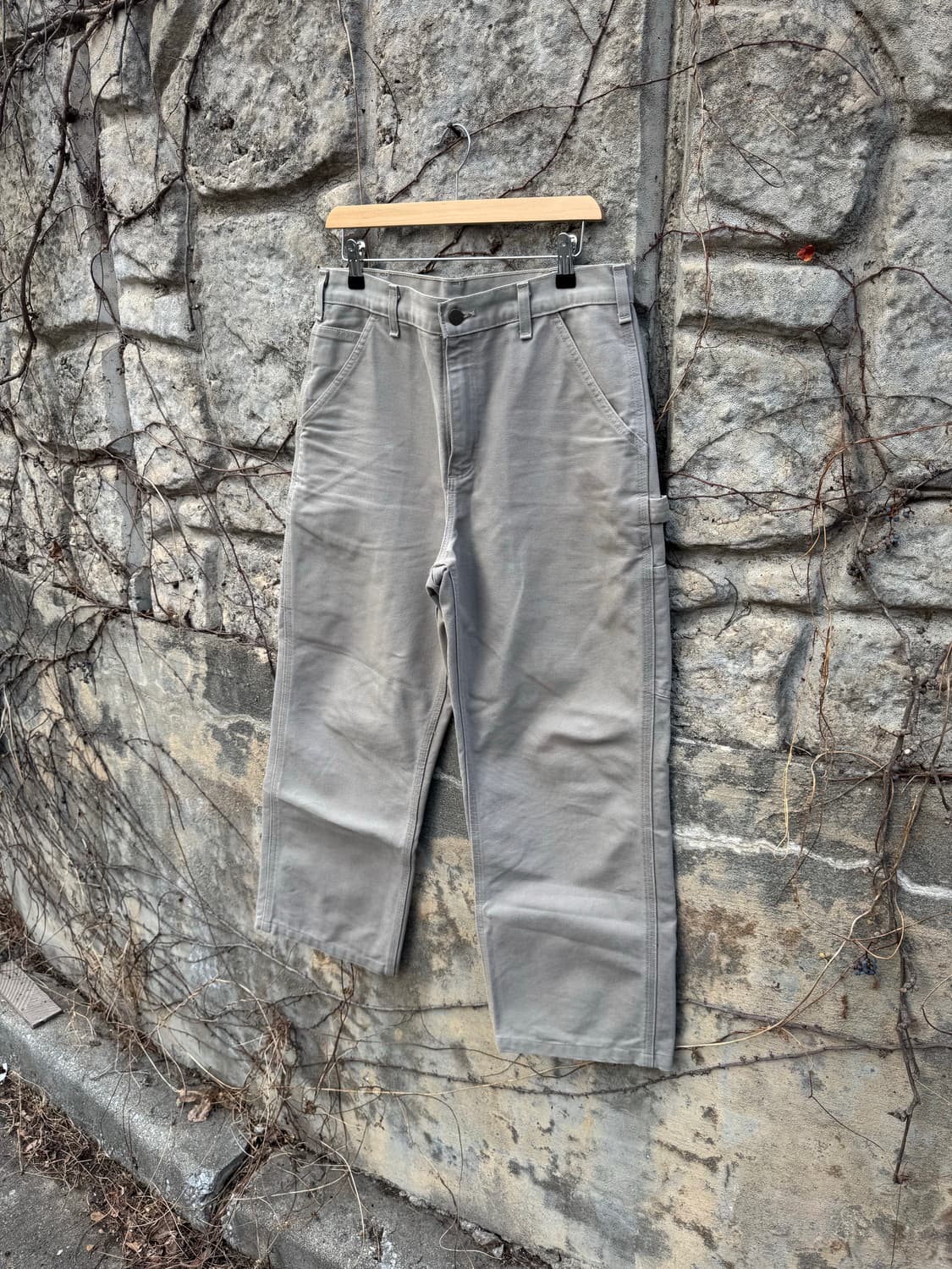 칼하트 빈티지 b11 des 싱글니 카펜터 워크 팬츠 32 상태좋음 상품이미지3