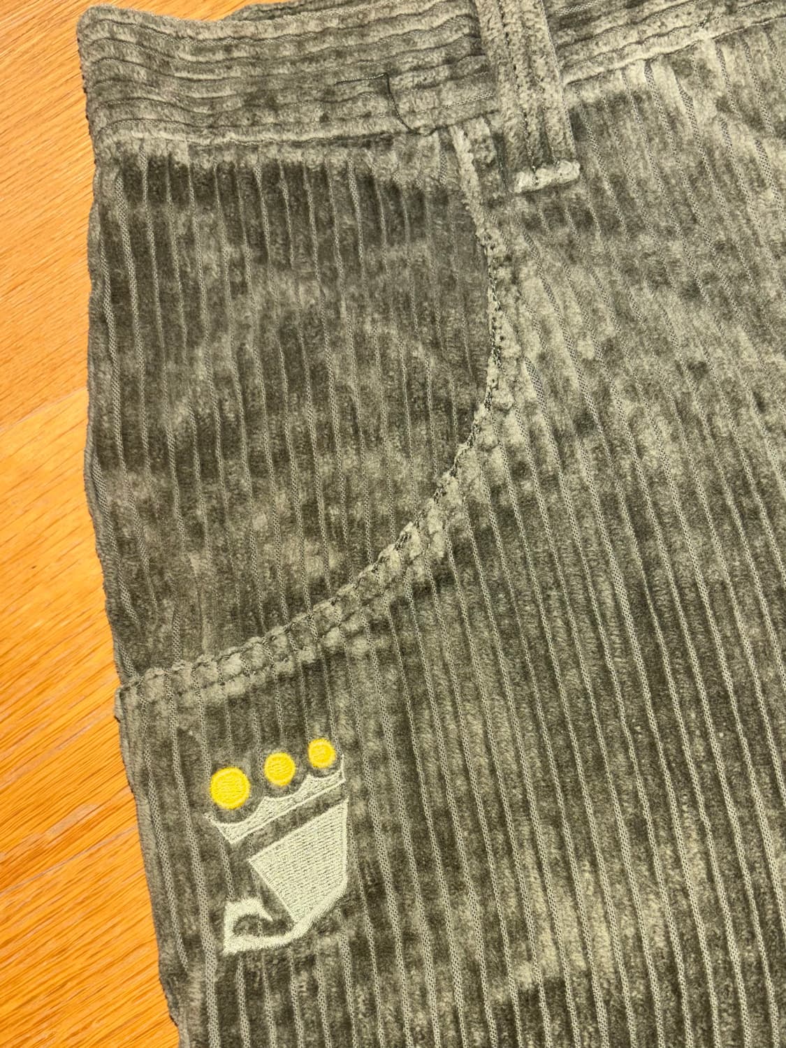 JNCO 179 빈티지 와이드 카키 코듀로이 바지 상품이미지1