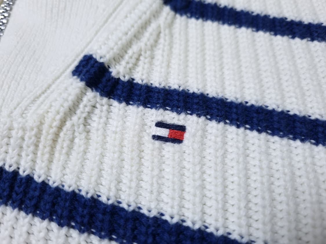 [무료배송][130]타미힐피거 키즈 반집업 하이넥 니트 상품이미지4