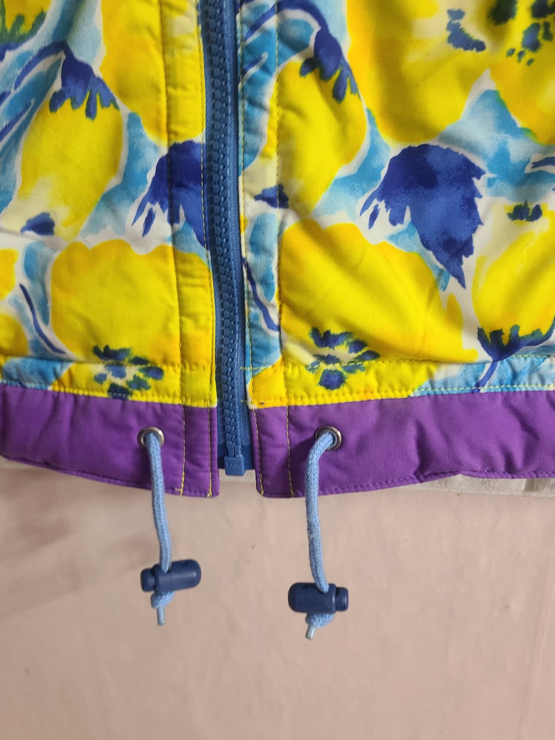 90s 일본판 HEAD 플라워 패딩 상품이미지4