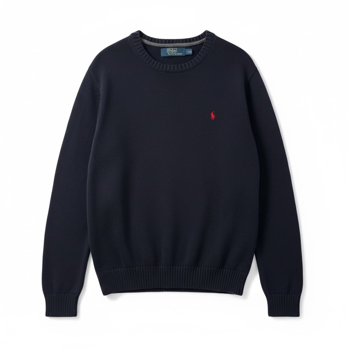 폴로 랄프로렌 빈티지 네이비 니트 XL 상품이미지1