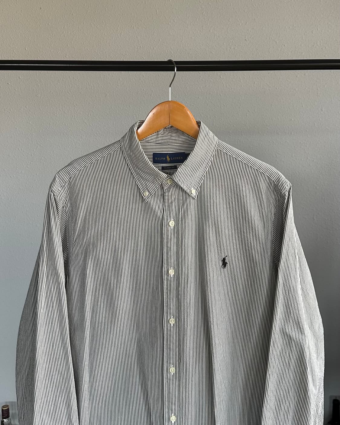 [L]폴로 랄프로렌 클래식핏 스트라이프 시어서커 셔츠 상품이미지2