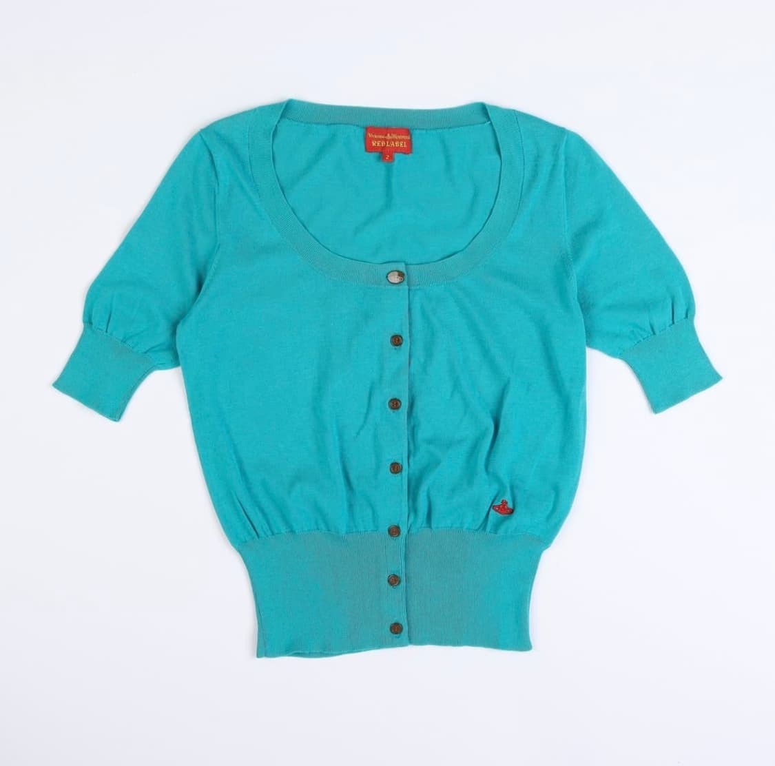 비비안웨스트우드 반팔 니트 가디건 상품이미지1