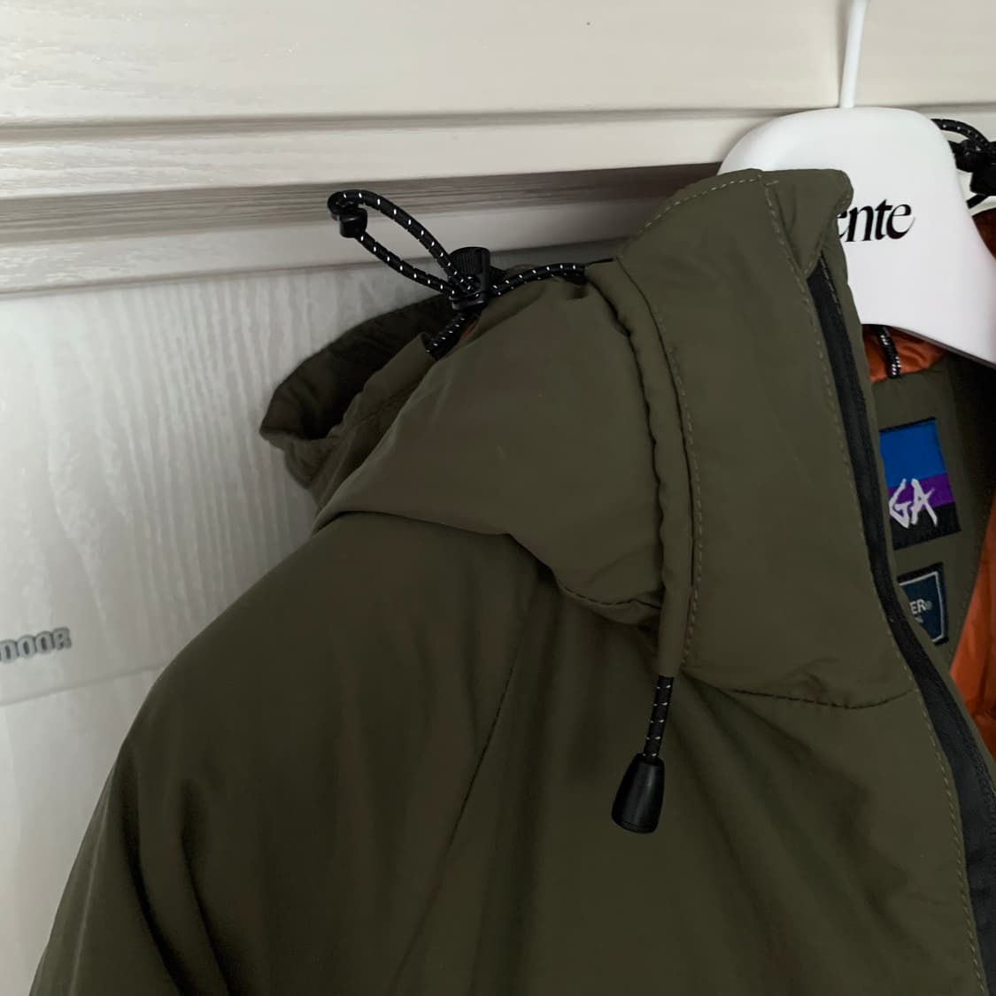 난가 nanga 카키 다운 자켓 오로라 다운 파카 상품이미지4