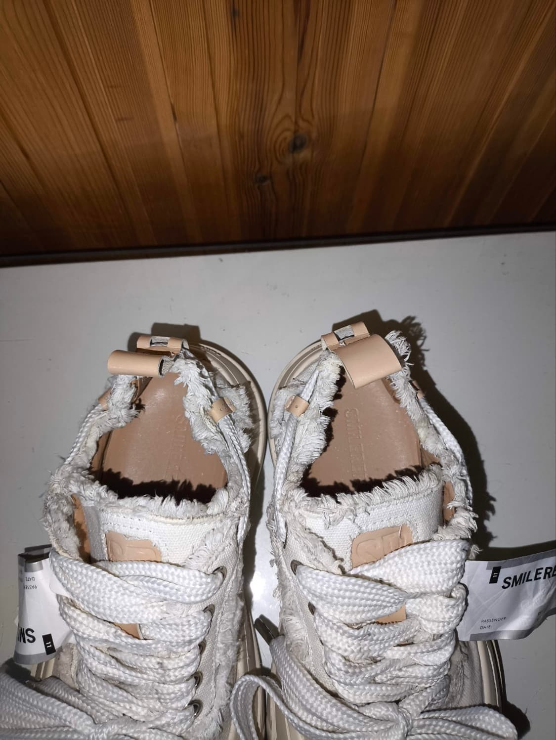 35 220mm 스마일리퍼블릭 캔버스 스니커즈  상품이미지6