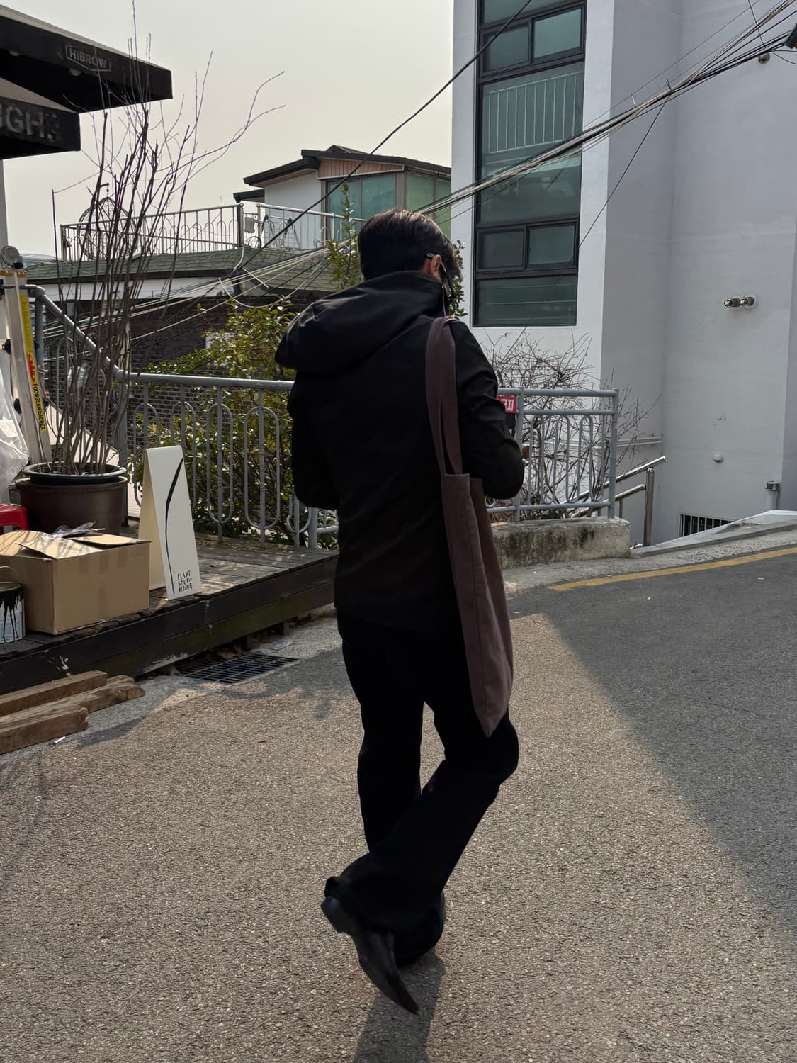 NOID high neck hooded jacket 상품이미지3