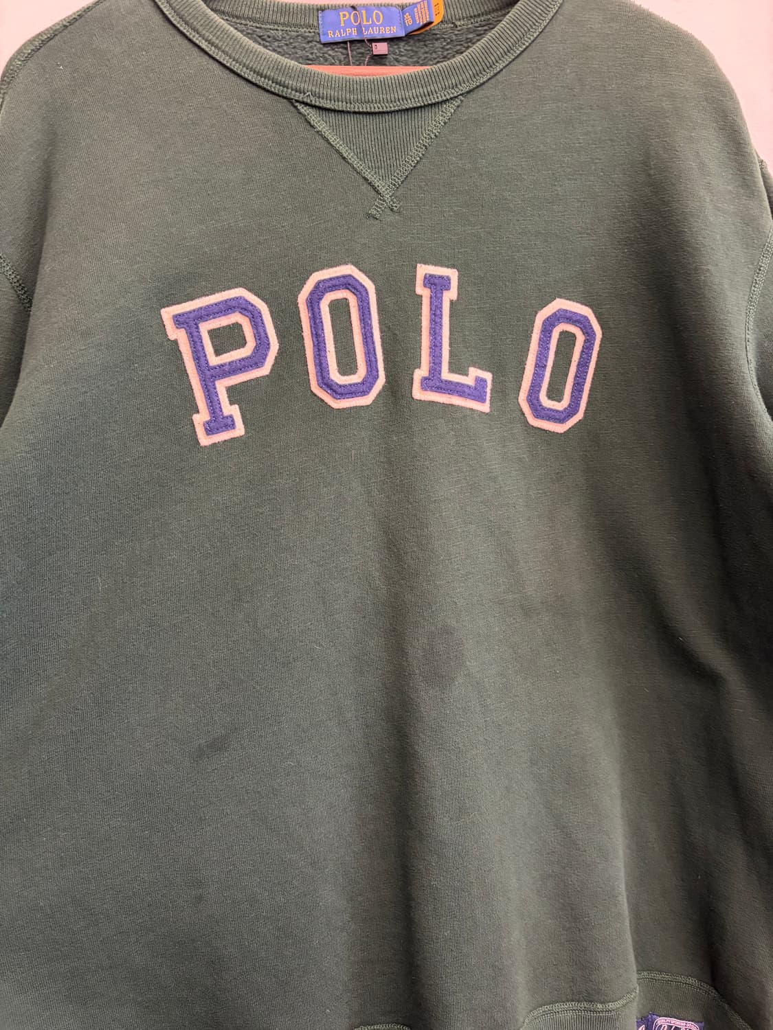 N214. 폴로 아치로고 맨투맨 상품이미지2