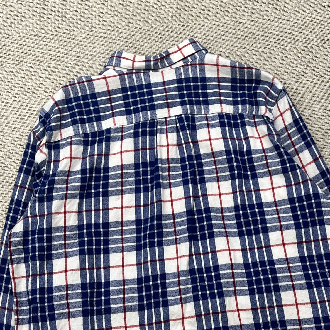 엘엘빈 체크 플란넬 셔츠 r2674 상품이미지4