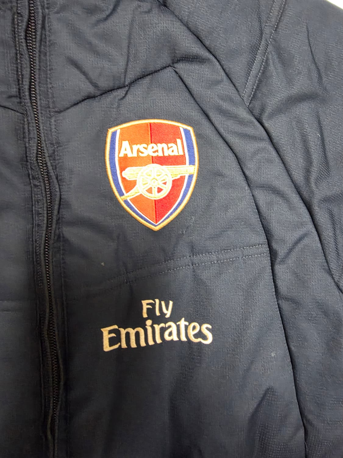 나이키 아스날 패딩 네이비 남자 M 67 55 실측 상품이미지5