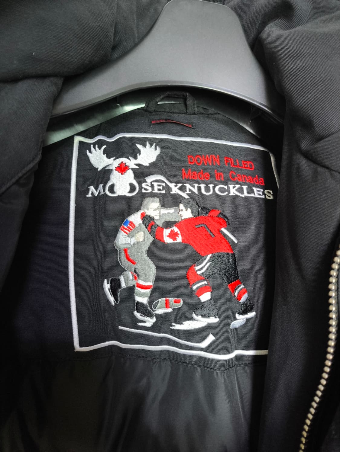 XS 무스너클 스틸링 패딩 파카 상품이미지3