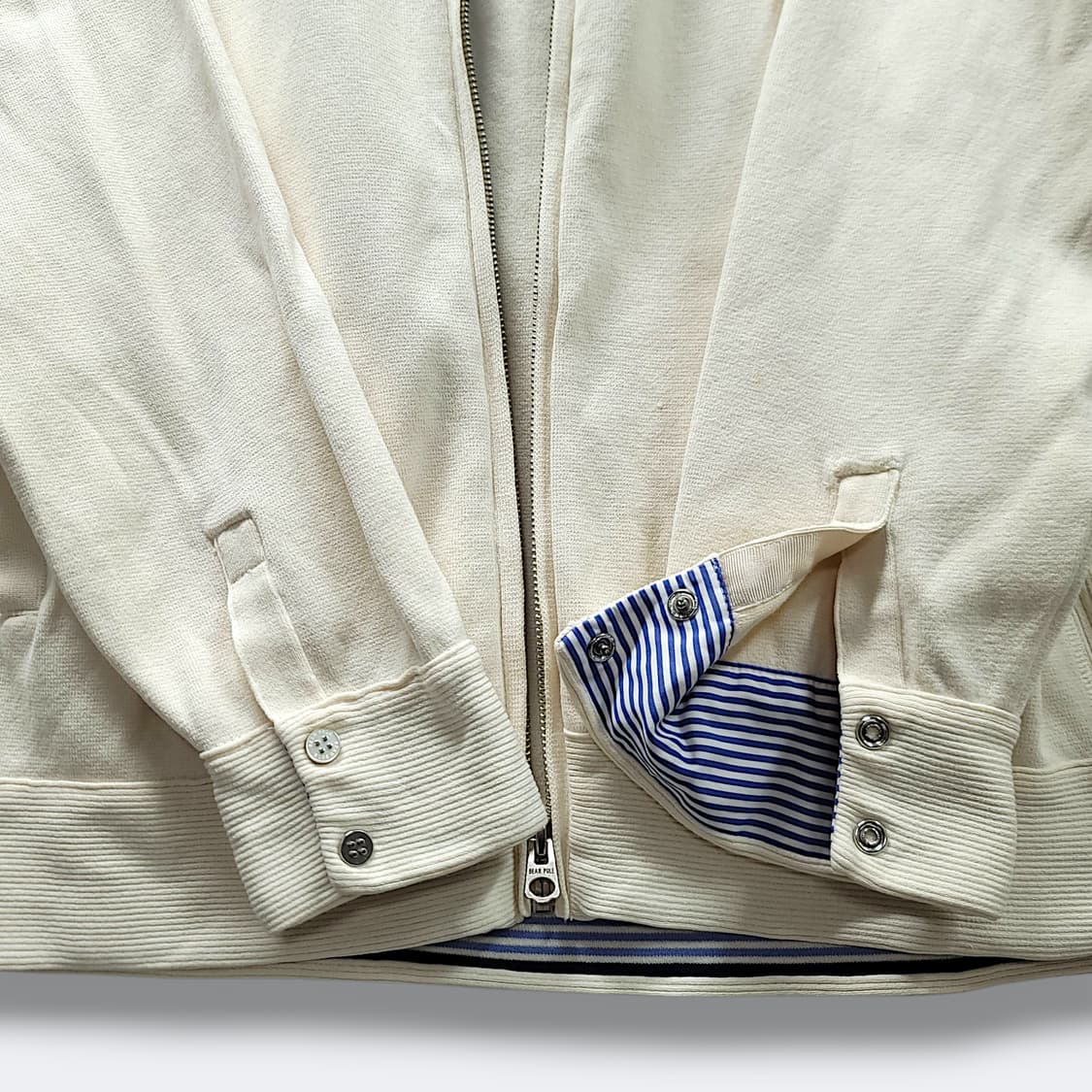 [105] 빈폴 아이보리 풀집업 가디건 상품이미지7