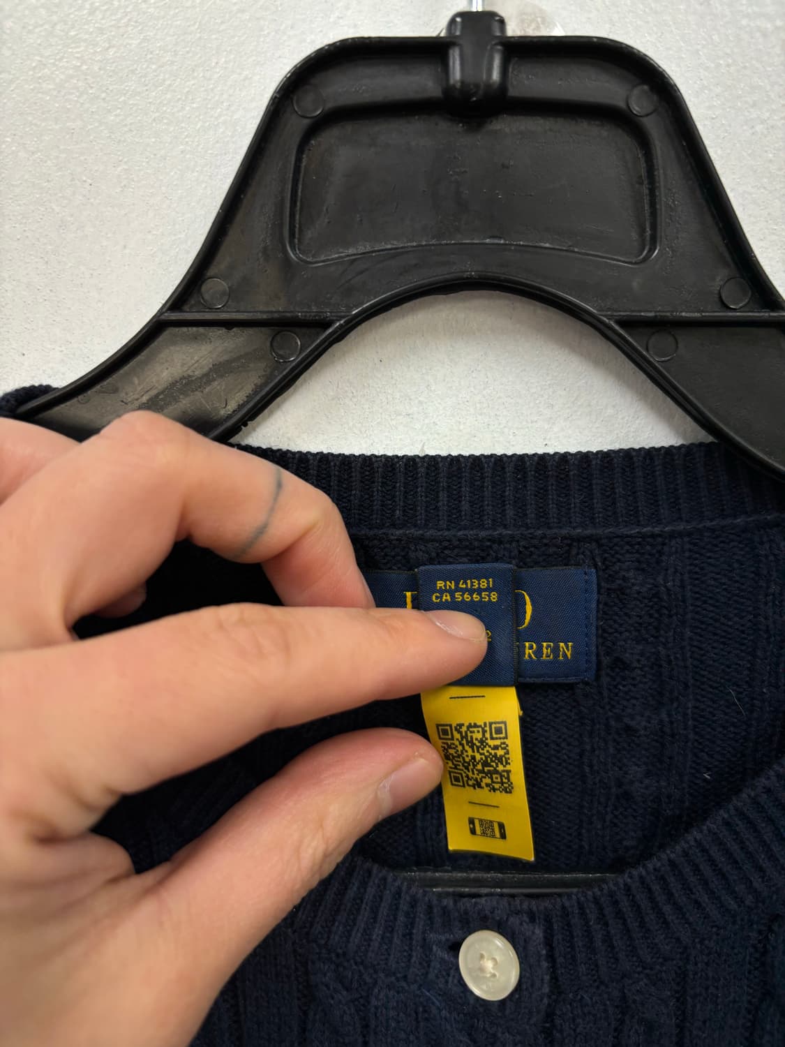 폴로랄프로렌 케이블 가디건 상품이미지7