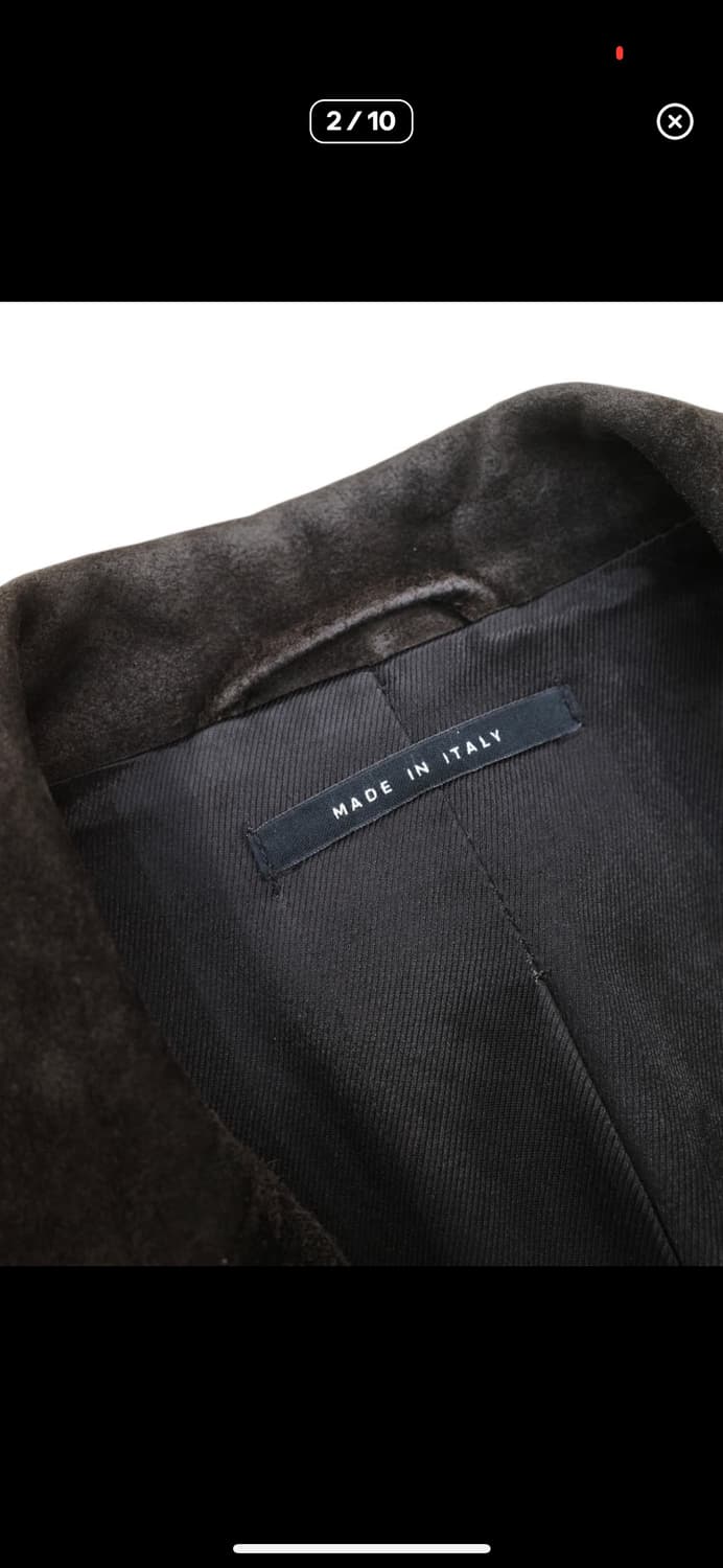 구찌 톰포드 시절 04ss 레더 블레이저 상품이미지3