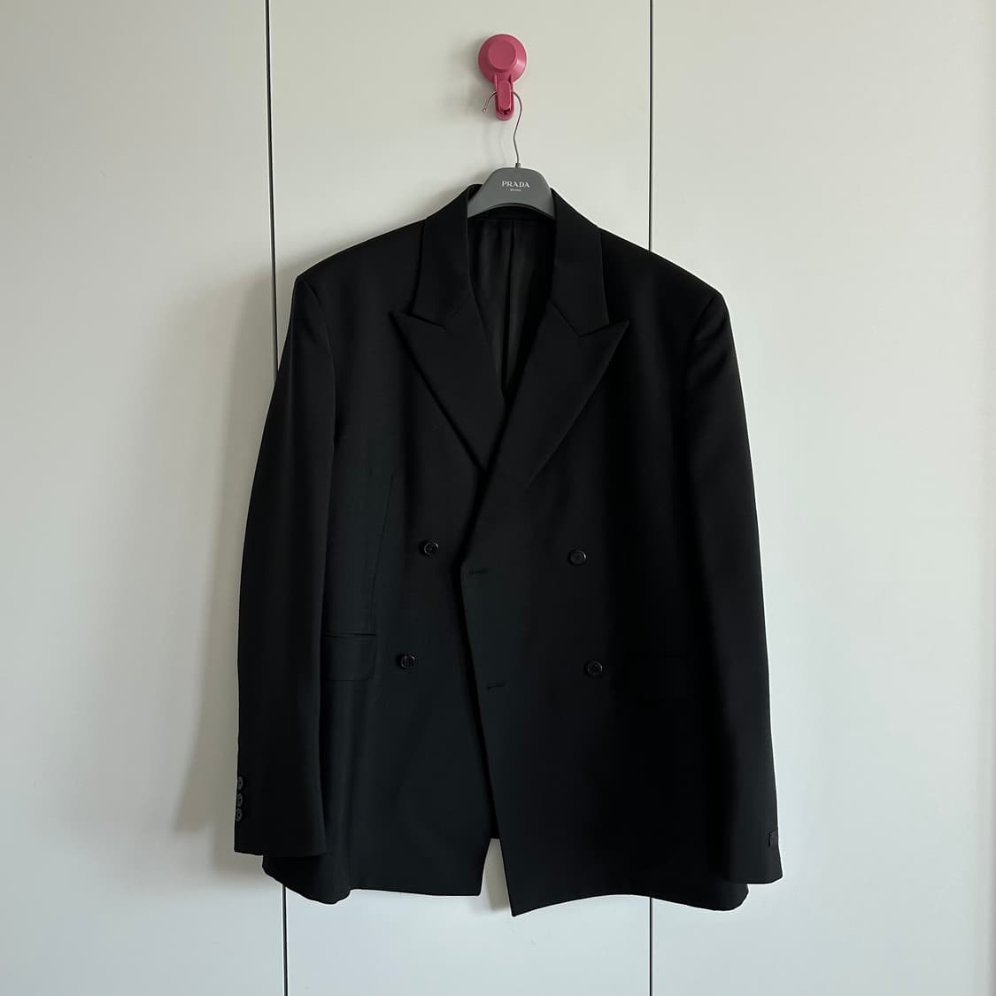 프라다 라프시몬스 23ss 더블브레스티드 블레이져 상품이미지2