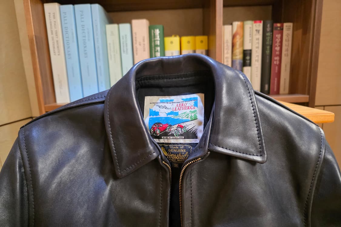 에어로레더 하이웨이맨 (크롬악셀 말가죽 자켓) 36 상품이미지3