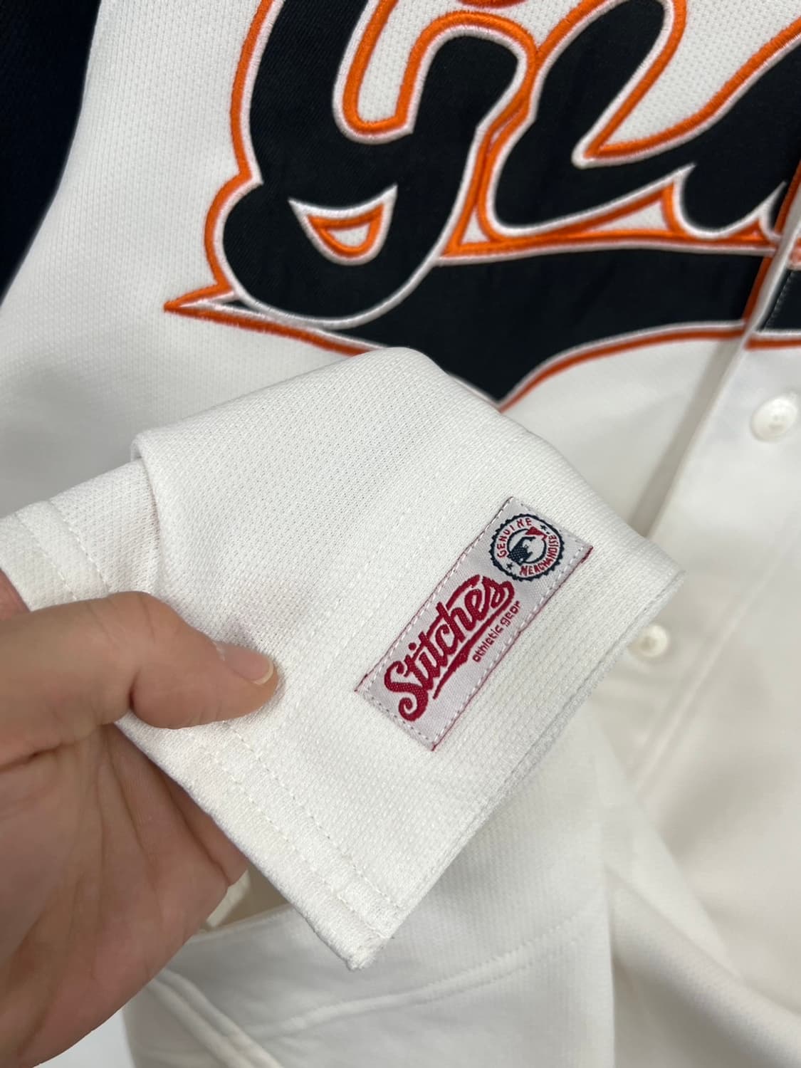 00s 스티치 MLB 자이언츠 베이스볼 야구 유니폼 저지 상품이미지4