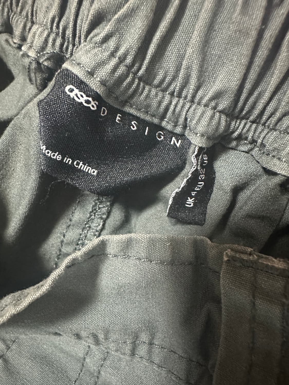 Asos 로우웨이스트 카고팬츠 상품이미지5