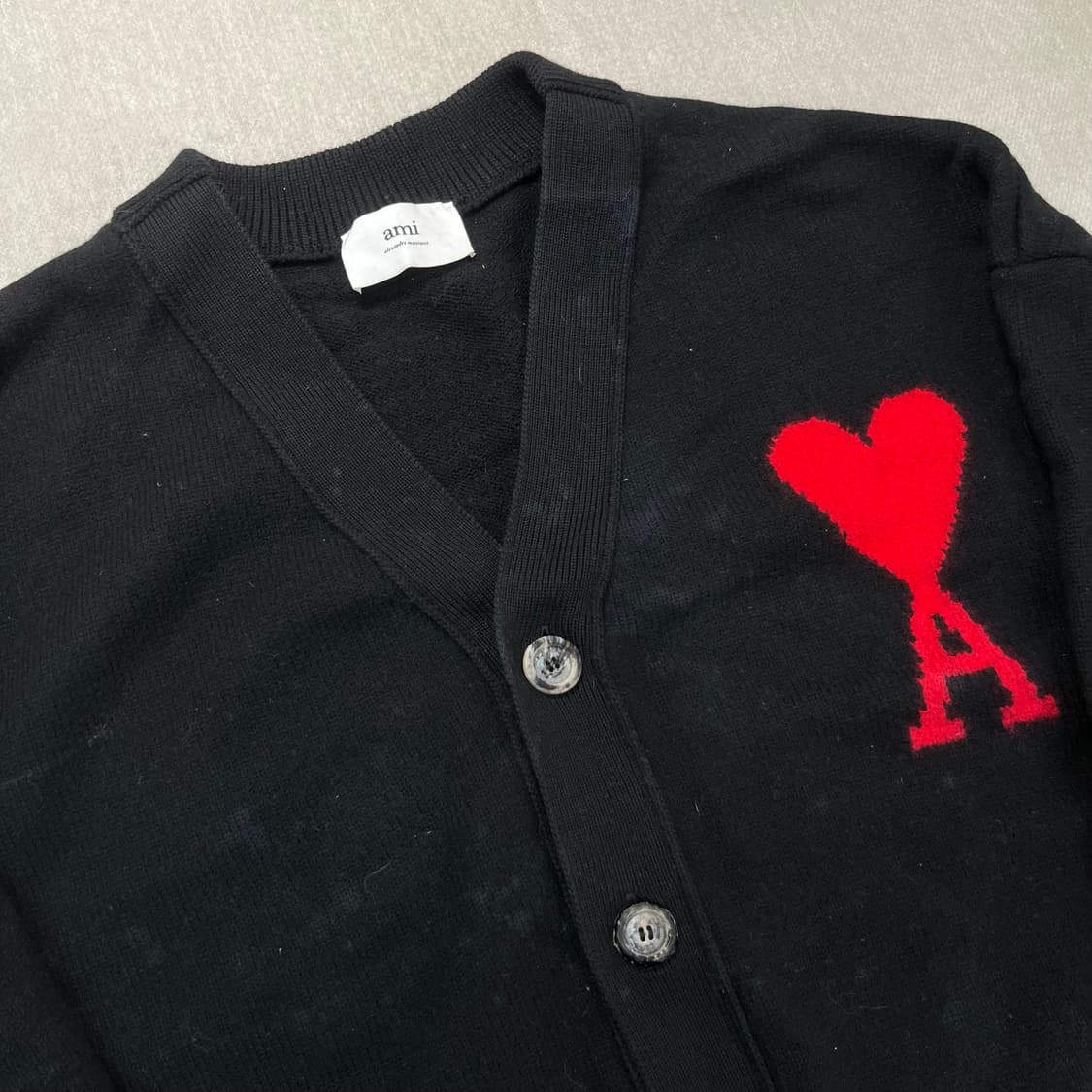 105 아미 빅로고 가디건 상품이미지2