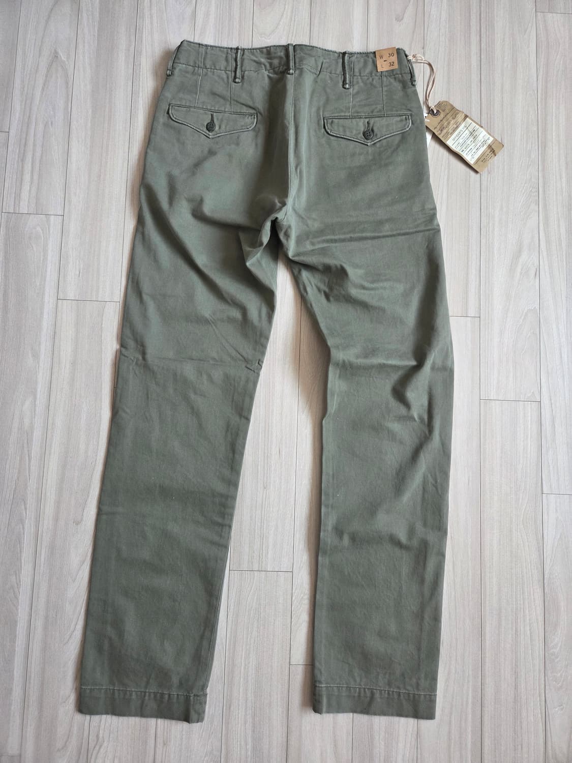 RRL 더블알엘 오피서 치노 팬츠 30/32 새상품 상품이미지7