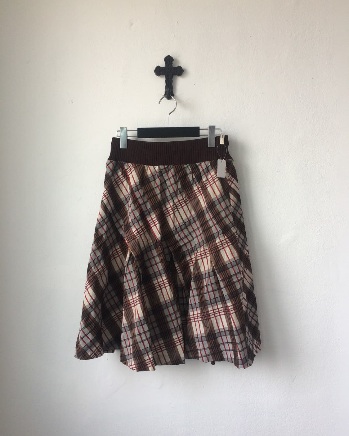 Hiroko Koshino pattern midi skirt 상품이미지1