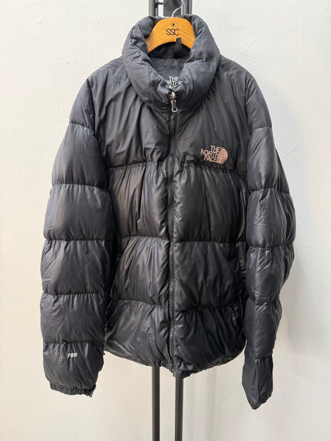 정품) 노스페이스 눕시 블랙 패딩 105 상품이미지1