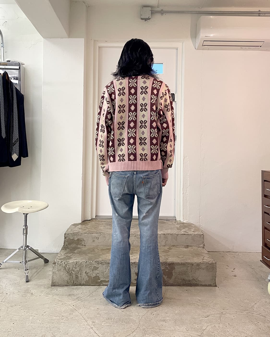 21FW 캐피탈 5G ECO 코나빈 스트라이프 가디건 3 상품이미지8