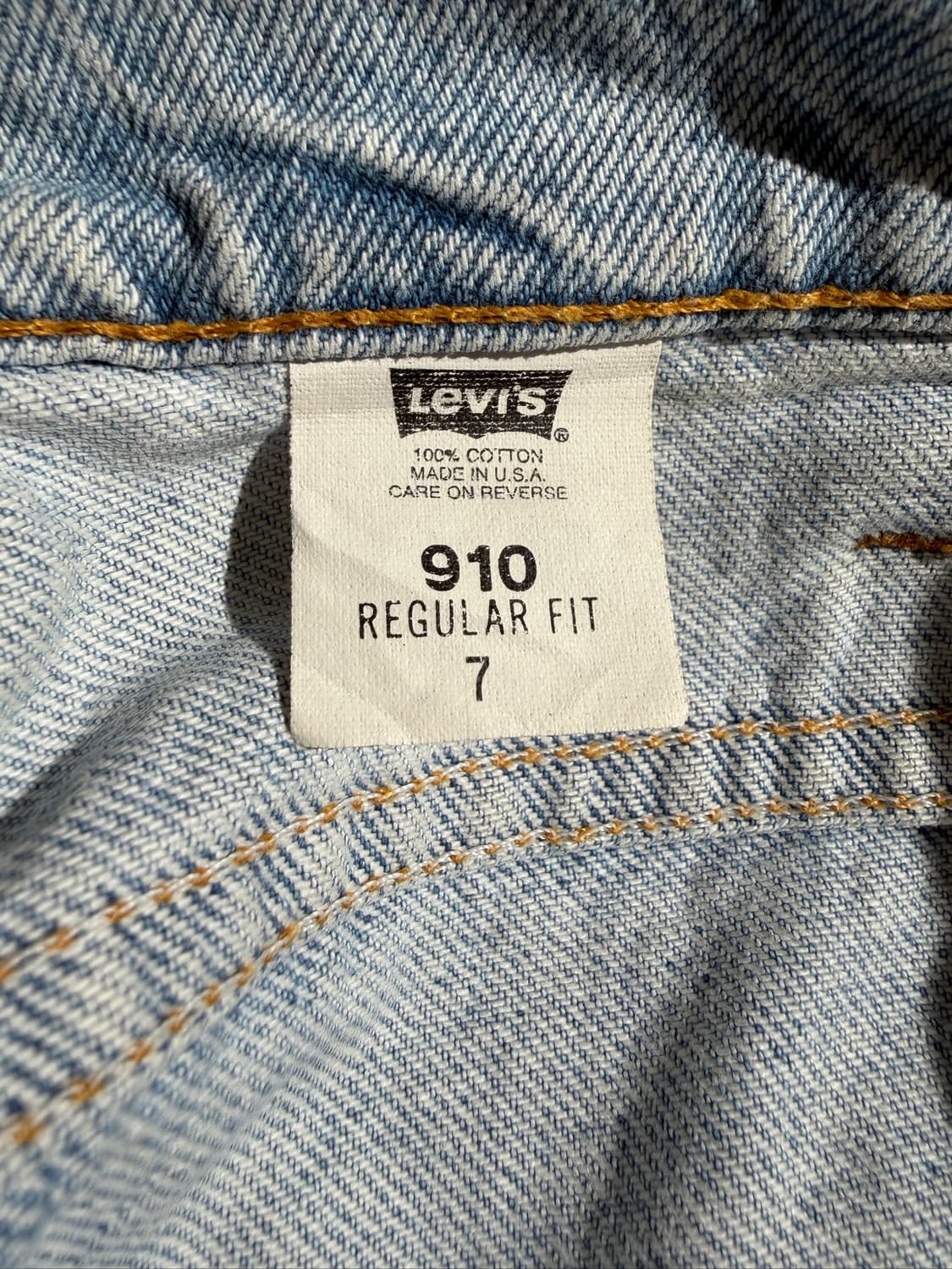 90s Levi's 910 (27, Made In U.S.A) 상품이미지7
