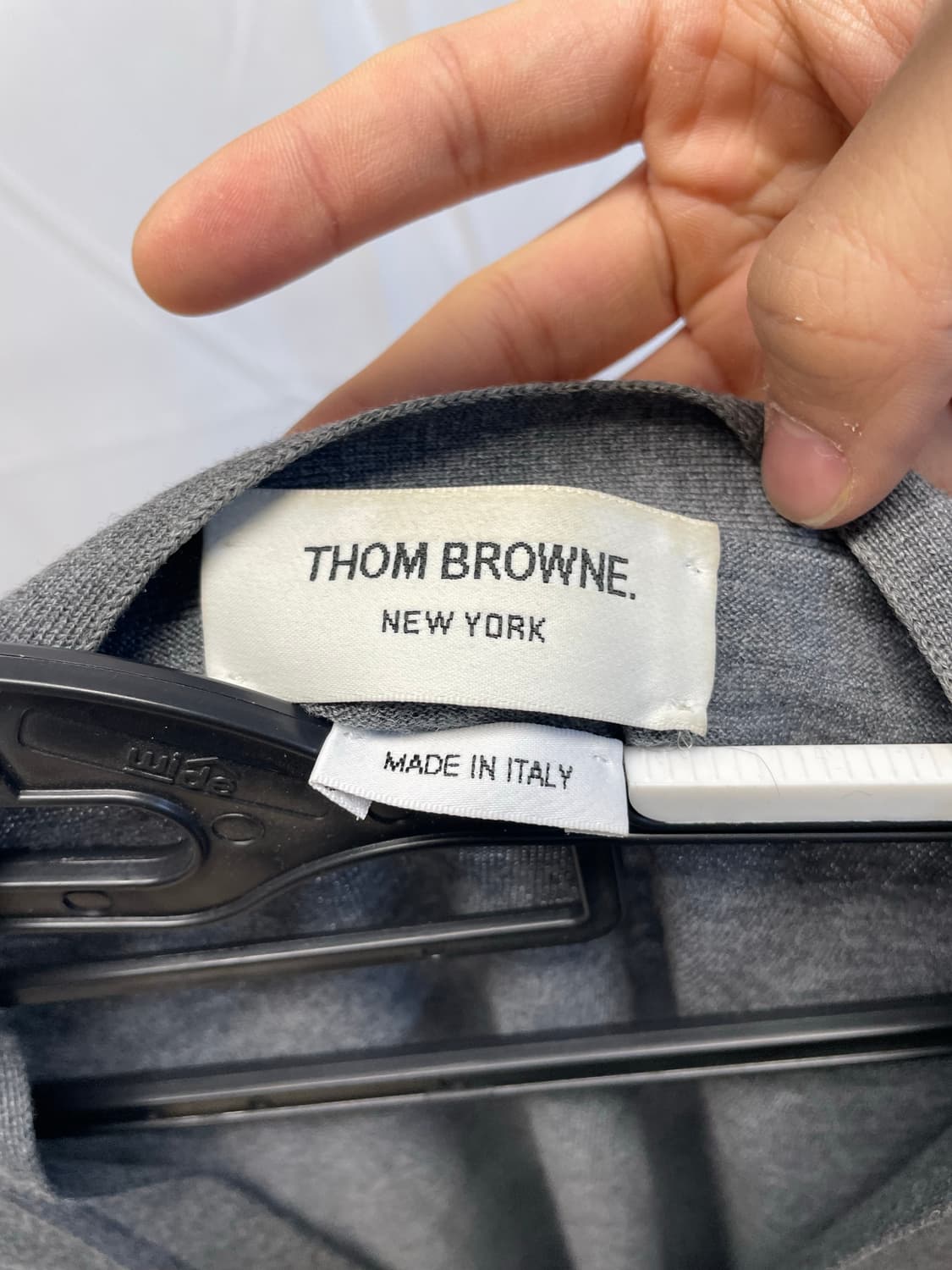 톰브라운 메리노 울 가디건 [2] 상품이미지5