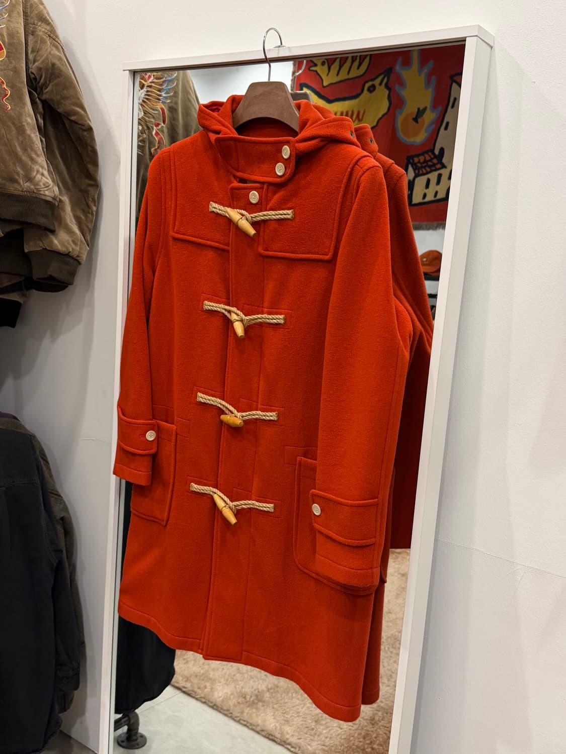 90s Ralph lauren Sport 랄프로렌 스포츠 울 더플 코트 상품이미지1