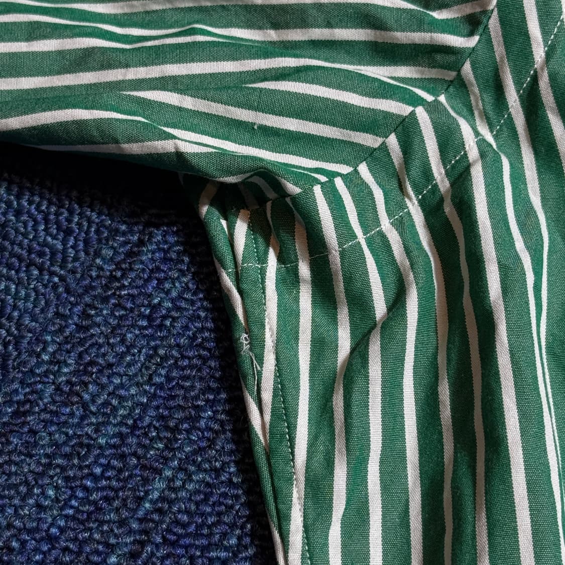 폴로 랄프로렌 그린 스트라이프 셔츠 상품이미지4