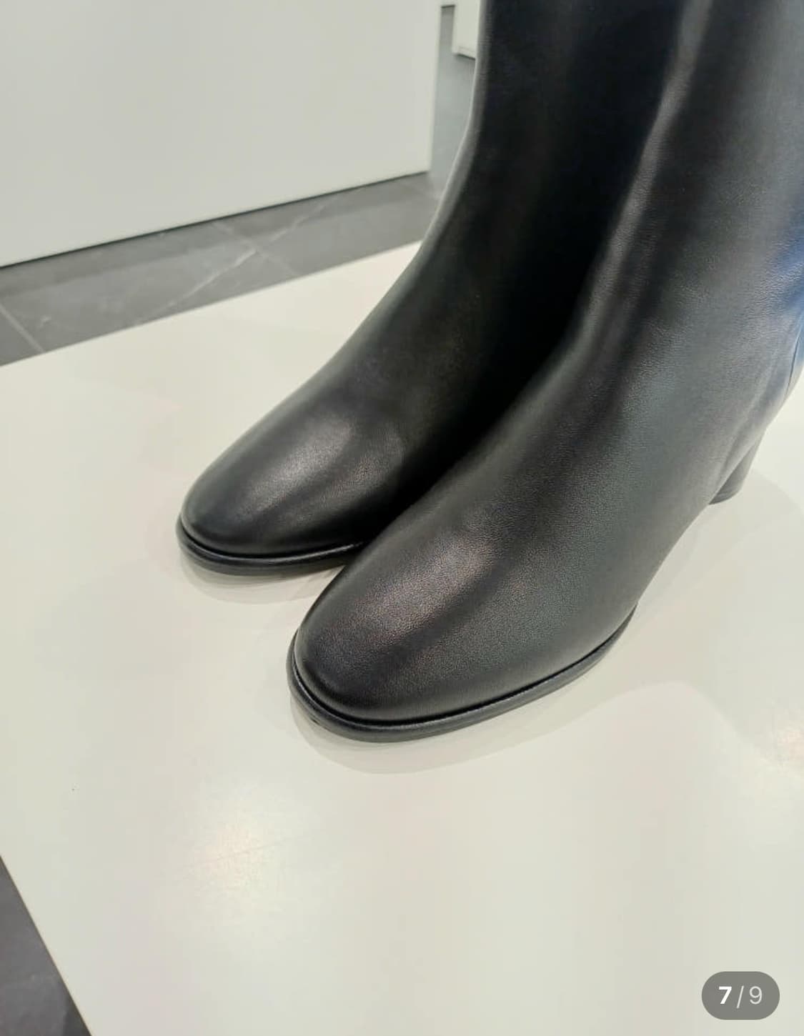 슈콤마보니 슬림라인 앵글 부츠 240 상품이미지2