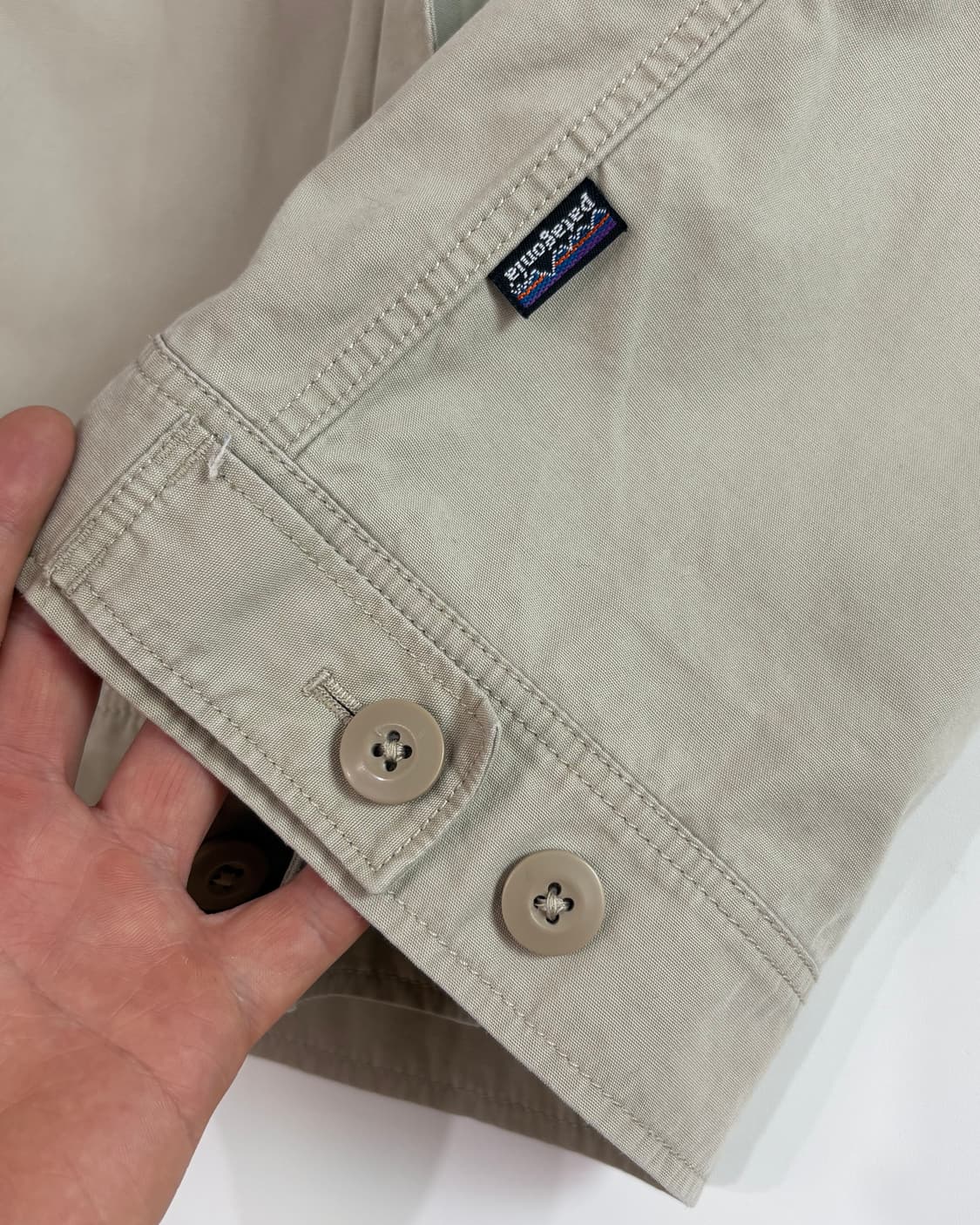 Patagonia 파타고니아 베이지컬러 투포켓 셔츠자켓 상품이미지5