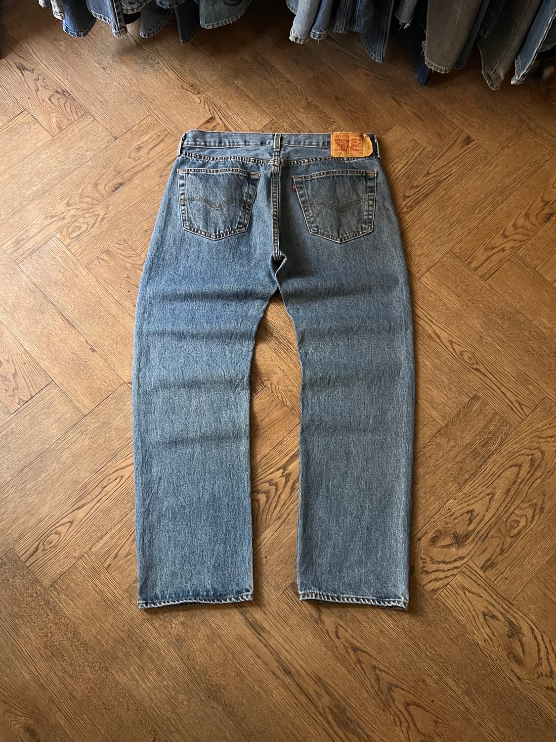 [36]리바이스 501 미디엄블루 데님 팬츠 상품이미지2