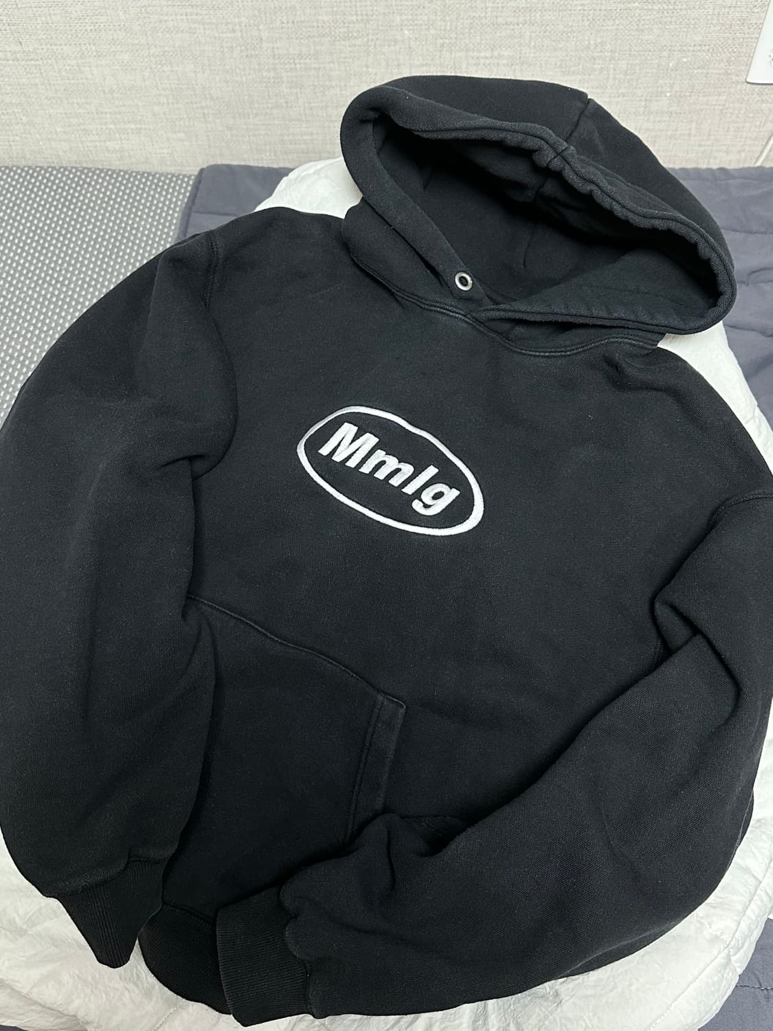 mmlg 후드티 블랙 미디움 상품이미지1