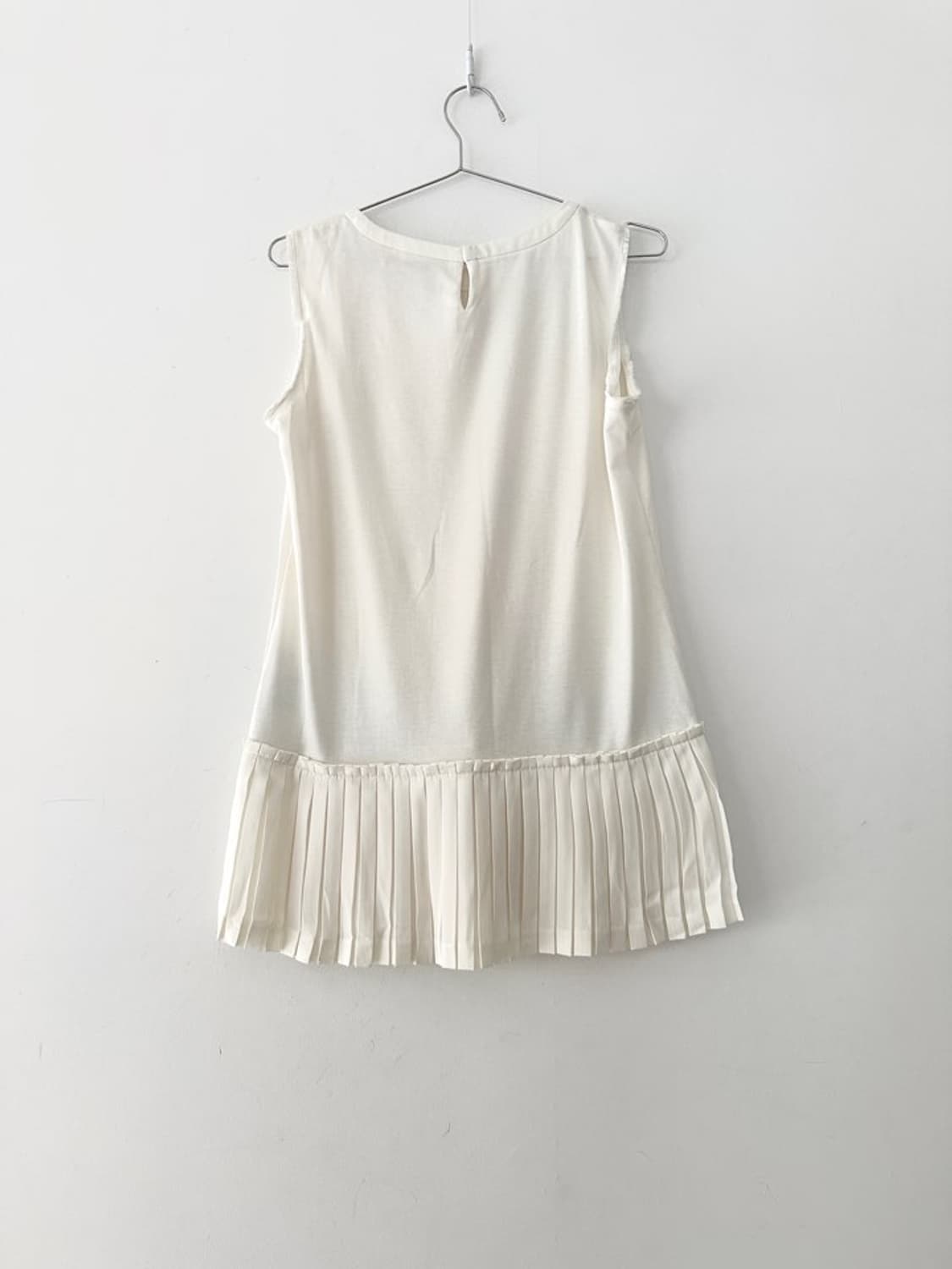 Tassel hem sleeve blouse / ivory 상품이미지3