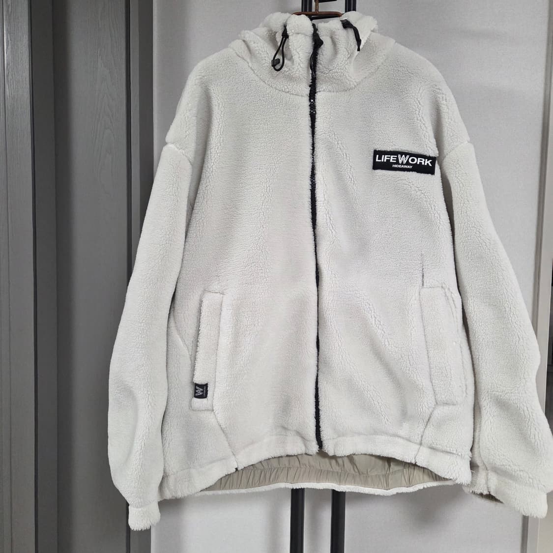 라이프워크 리버시블 플리스 후드 점퍼 상품이미지1