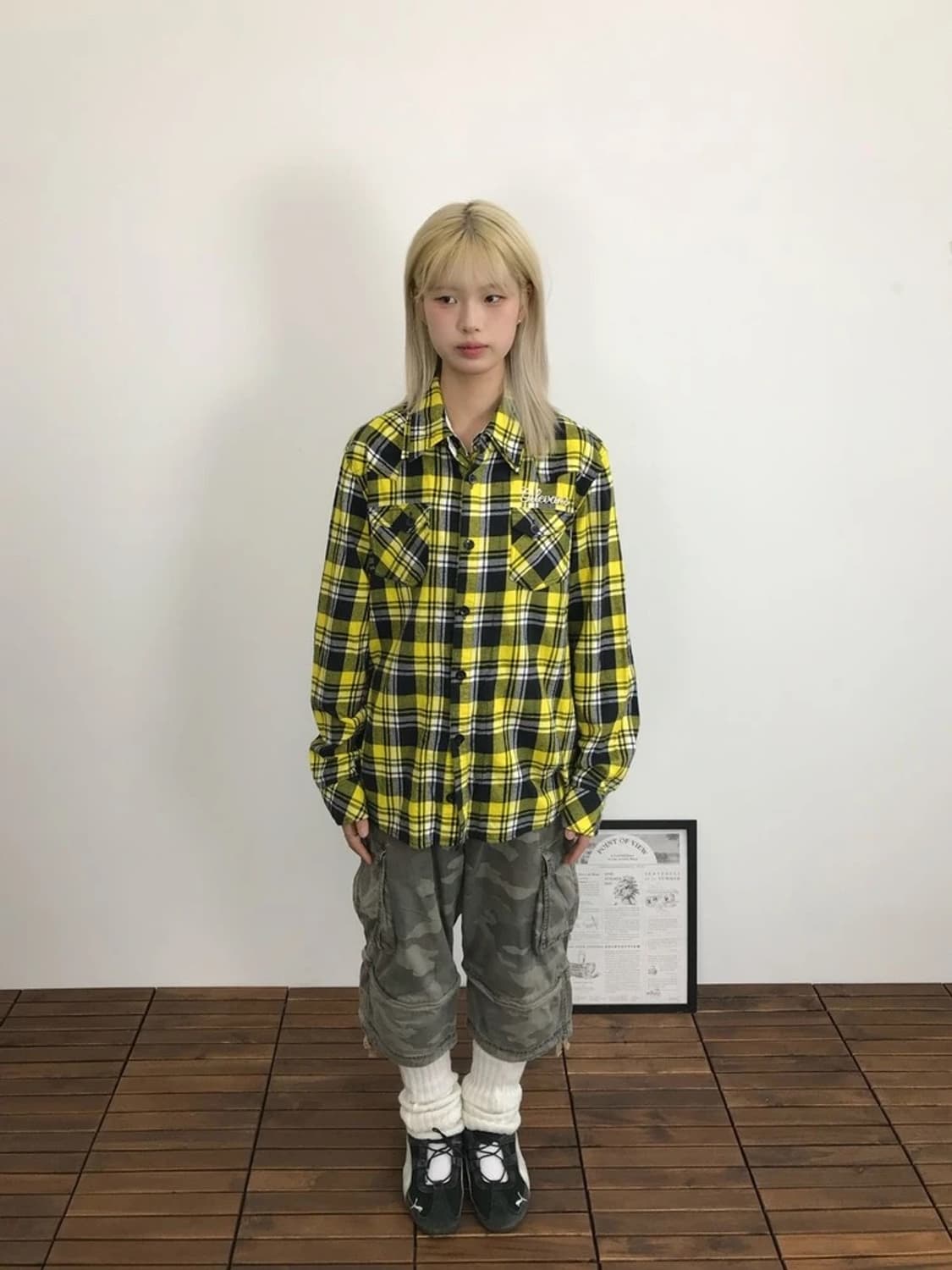 Gulevans Plaid Double Pocket Shirt 상품이미지1